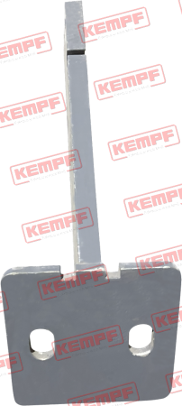 128038 Kempf UFE Unterteil, m. Kopfplatte, 275x310